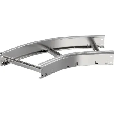 Поворот лестничный LESTA 45град 55х300мм R300