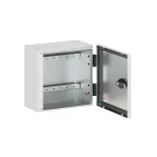Корпус клеммный металлический SDE ВхШхГ 200x200x120 мм с дверцей | R5SDE2212C | DKC