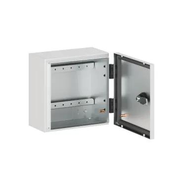 Корпус клеммный металлический SDE ВхШхГ 200x200x120 мм с дверцей | R5SDE2212C | DKC
