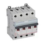 Выключатель автоматический четырехполюсный 4А B DX3 10kА/16kА