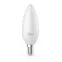 Лампа светодиодная LED 6.5 Вт 520 лм 3000К свеча теплый E14 AC 220В Black Gauss