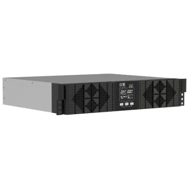 Источник бесперебойного питания Online Rackmount 10000 ВА/10000 Вт, однофазный с LCD дисплеем 192-240VDC без АКБ 2U с рег. з/у