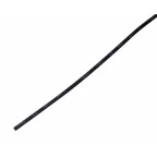 Термоусаживаемая трубка 1,0 0,5 мм, черная, упаковка 50 шт. по 1 м, REXANT