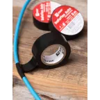 Изолента ПВХ 15мм 5м черный серии SafeFlex Auto