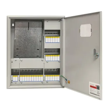 Щит учетно-распределительный навесной ЩРУн-3/30о IP31 однодверный с окном 500х400х160