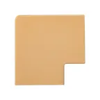 Поворот 90 градусов (25х16) (4 шт) Plast под светлое дерево