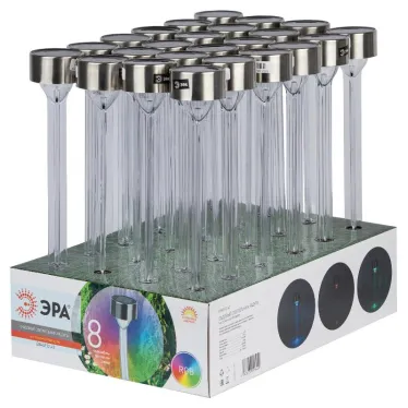 Светильник уличный ERASF22-47 Радуга на солнечной батарее садовый 1LED