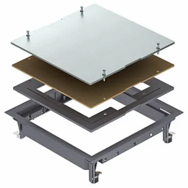 Ревизионный лючок ZES9-2 U (полиамид, серый)