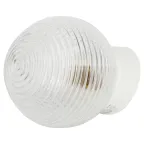 Светильник НБП 01-60-004 с наклонным основанием Гранат стекло IP20 E27 max 60Вт D150 шар