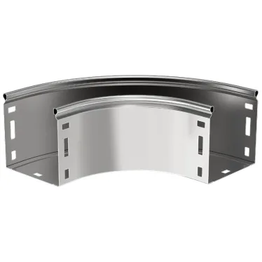 Поворот плавн. 90град тип Г01 ESCA 80х80мм