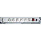                  Фильтр сетевой NSP-USB-06-180-ESC-3x1 6 гнезд (1.8м)
               