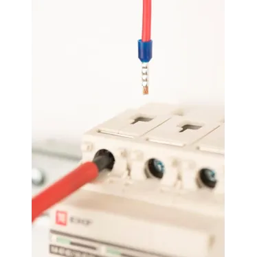 Наконечник штыревой втулочный изолированный НШвИ 2.5-8 (50шт) синий