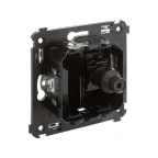 Avanti Розетка TV в стену, оконечная, ''Черный квадрат''