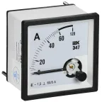 Амперметр Э47 60/5А класс точности 1,5 72х72мм