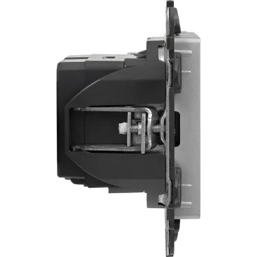 Valena LIFE Зарядное устройство с двумя USB-разьемами 240В/5В 1500мА С лицевой панелью Алюминий