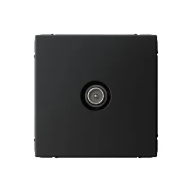 ARTGALLERY TV ТВ розетка проходная 4DB, механизм, карбон