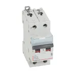 Выключатель автоматический двухполюсный 10А B DX3 10kА/16kА