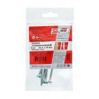 Шуруп универсальный 5х70 потайная головка, остроконечный, оцинкованный (6шт) - пакет