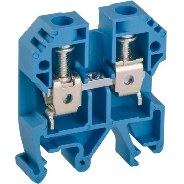 Клемма винтовая КВИ-6мм2 синяя