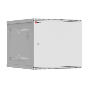 Шкаф телекоммуникационный настенный разборный 9U (600х650) дверь металл, Astra A Basic