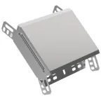 Поворот на 45 градусов вертикальный внешний 50x200