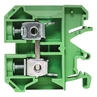 Колодка клеммная JXB-10/35 зеленая