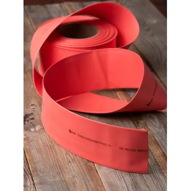Трубка термоусаживаемая ТУТ нг 50/25 красная рулон PROxima