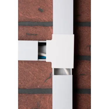 Угол T-образный (40х25) (4 шт) Plast Белый