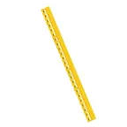 Memocab Планка маркировочная 2.3мм цифры (4) черное/желтое (600шт)