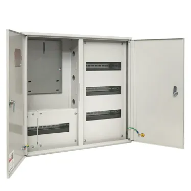 Щит учетно-распределительный навесной ЩРУн-3/48о IP31 двухдверный с окном 580х620х165