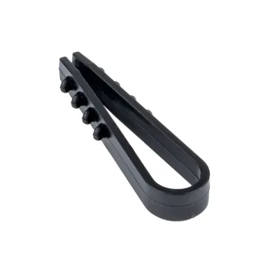 Дюбель-хомут для круглого кабеля (5-10мм) черный (50шт.) PROxima