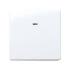 Выключатель проходной с 3-х мест с подсветкой, 10А 250В, S27, белый