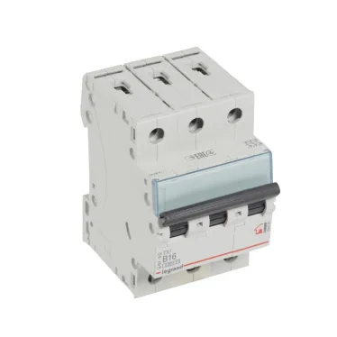 Выключатель автоматический трехполюсный 16А B TX3 6kA