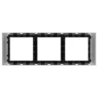 Avanti Рамка-суппорт черная для In-liner Front, 6 модульная