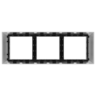 Avanti Рамка-суппорт черная для In-liner Front, 6 модульная