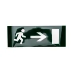Наклейка ВЫХОД ВПРАВО,