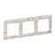 Valena LIFE Рамка 3 поста Ампир белый универсальная