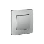 BLANCA С/У IP44 1-клавишный ПЕРЕКЛЮЧАТЕЛЬ (сх.6), 10AX, 250В, АЛЮМИНИЙ