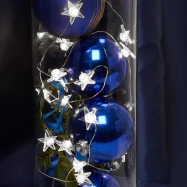 Гирлянда линейная Звездочки LED 5000К 1.8м USB