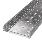 Лоток перфорированный Стандарт 400х80х3000 (1,0 мм) (6 м/уп)