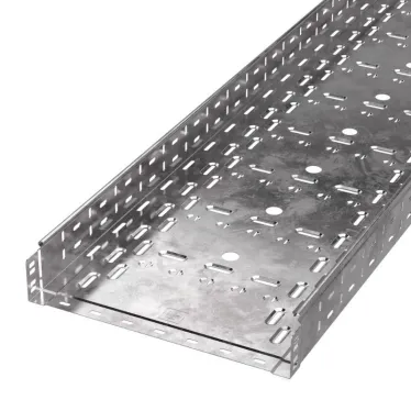 Лоток перфорированный Стандарт 400х80х3000 (1,0 мм) (6 м/уп)