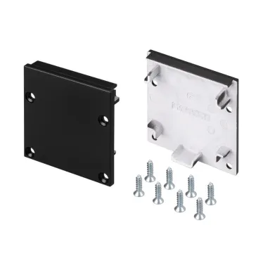 Заглушка SL-LINE-3535 BLACK (ARL, Пластик)