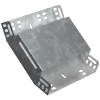 Поворот на 45град. вертикальный внутренний 50х150 горячеоцинкованный