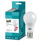                  Лампа светодиодная A70 груша 20Вт 230В 4000К E27 IEK
               