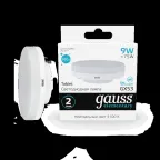 Лампа светодиодная LED 9 Вт 680 лм 4100К таблетка нейтральный GX53 AC 220В Elementary Gauss