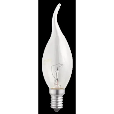 Лампа накаливания CT35 60W E14 clear свеча на ветру