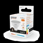 Лампа светодиодная LED 7 Вт 530 лм 3000К софит MR16 теплый GU5.3 AC 220В Elementary Gauss