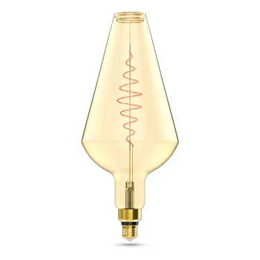 Лампа светодиодная LED Filament Vase E27 8.5W Amber 660lm 2000K 1/2 | 180802105 | Gauss