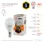 Лампа светодиодная LED P45-5W-827-E14 (диод, шар, 5Вт, тепл, E14 (10/100/3500)