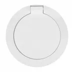 Панель лицевая розетки 2К+З с заземлением IP44 немецкий стандарт